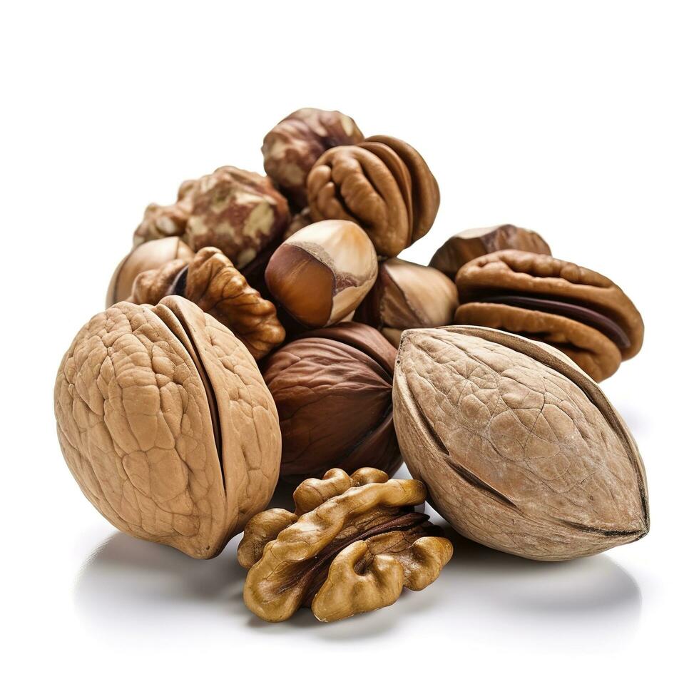 walnut healthy solid delicious edible, generate ai photo