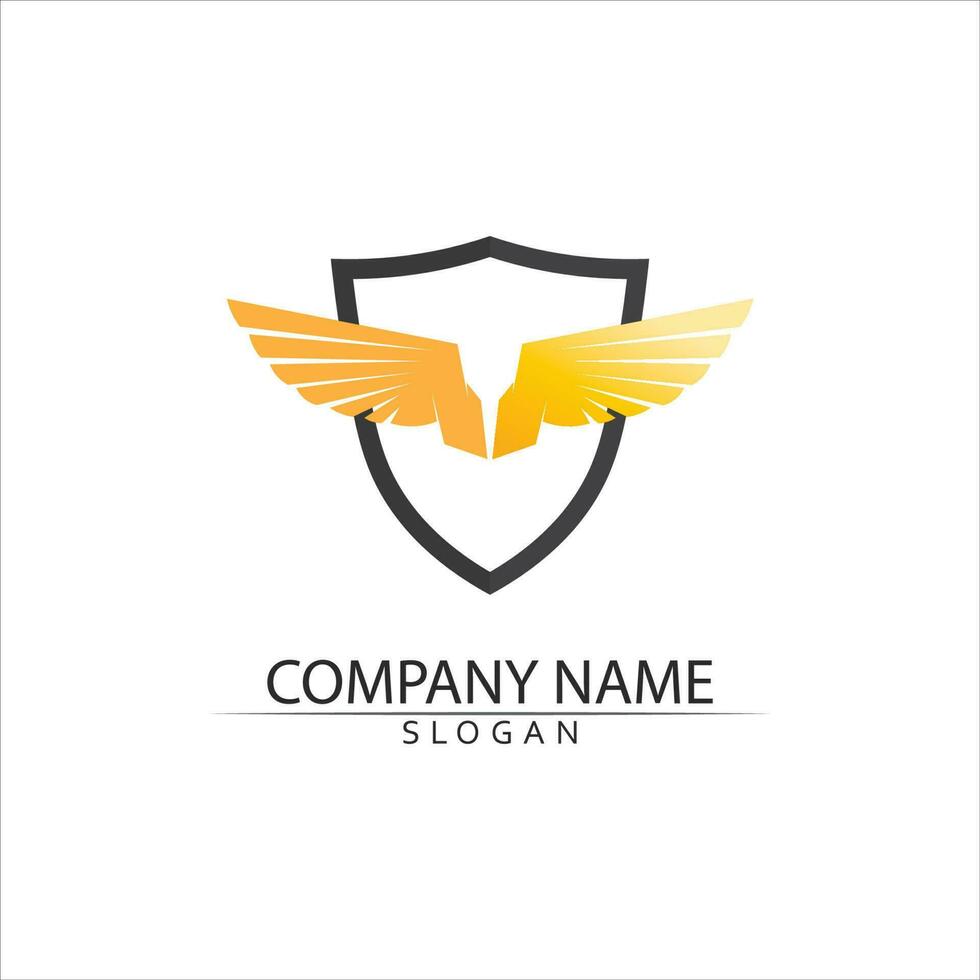 Falcon Logo Template vector