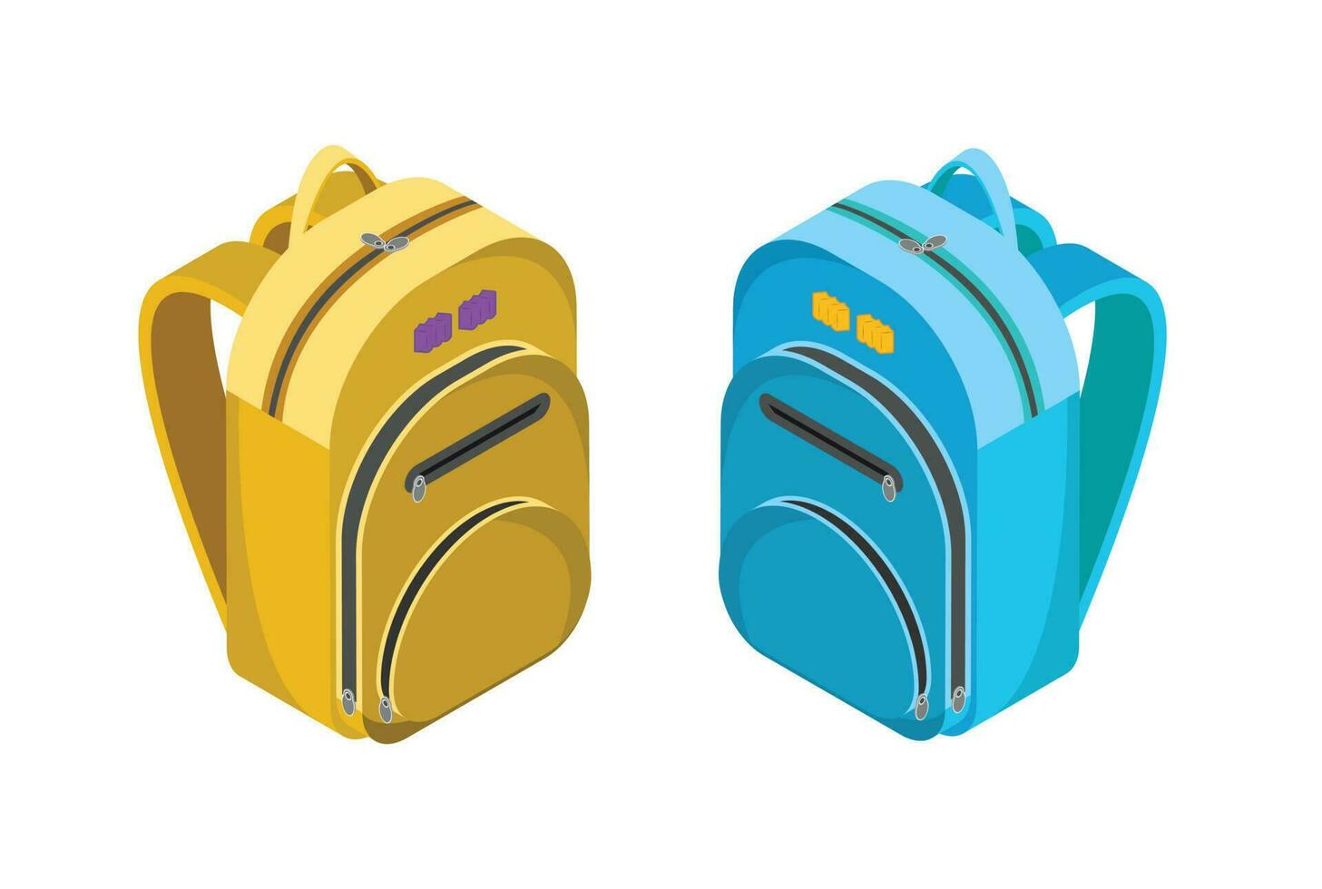 School Bag Icon vector