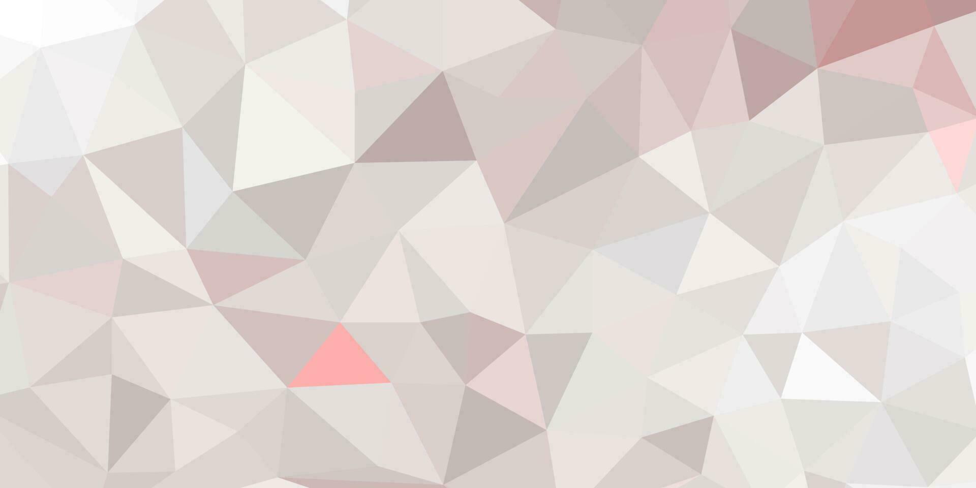 abstract red geometric background with triangles vector