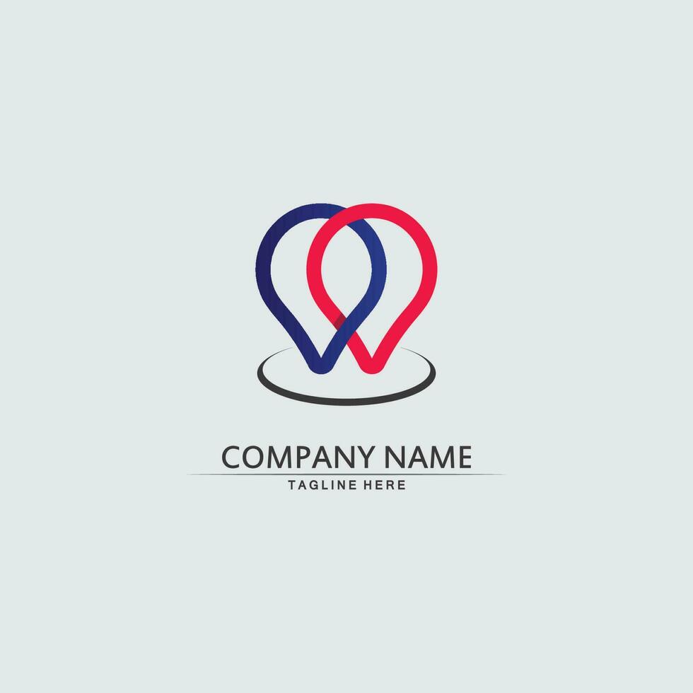Location icon,Map logo for maps google maps, sign, route, position, symbol and vector logo