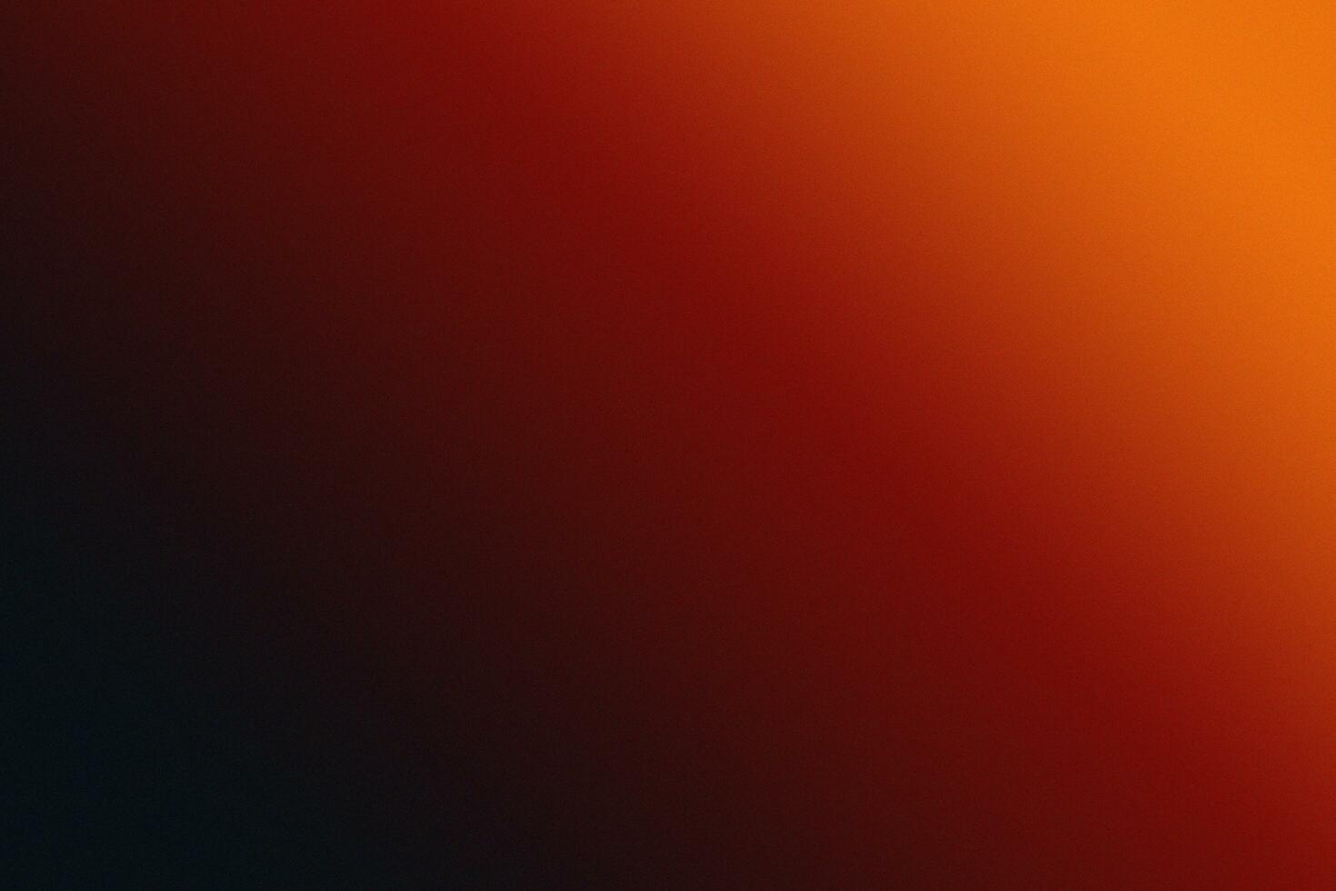 Orange, Red and Navy Gradient Background with Grainy Textures photo