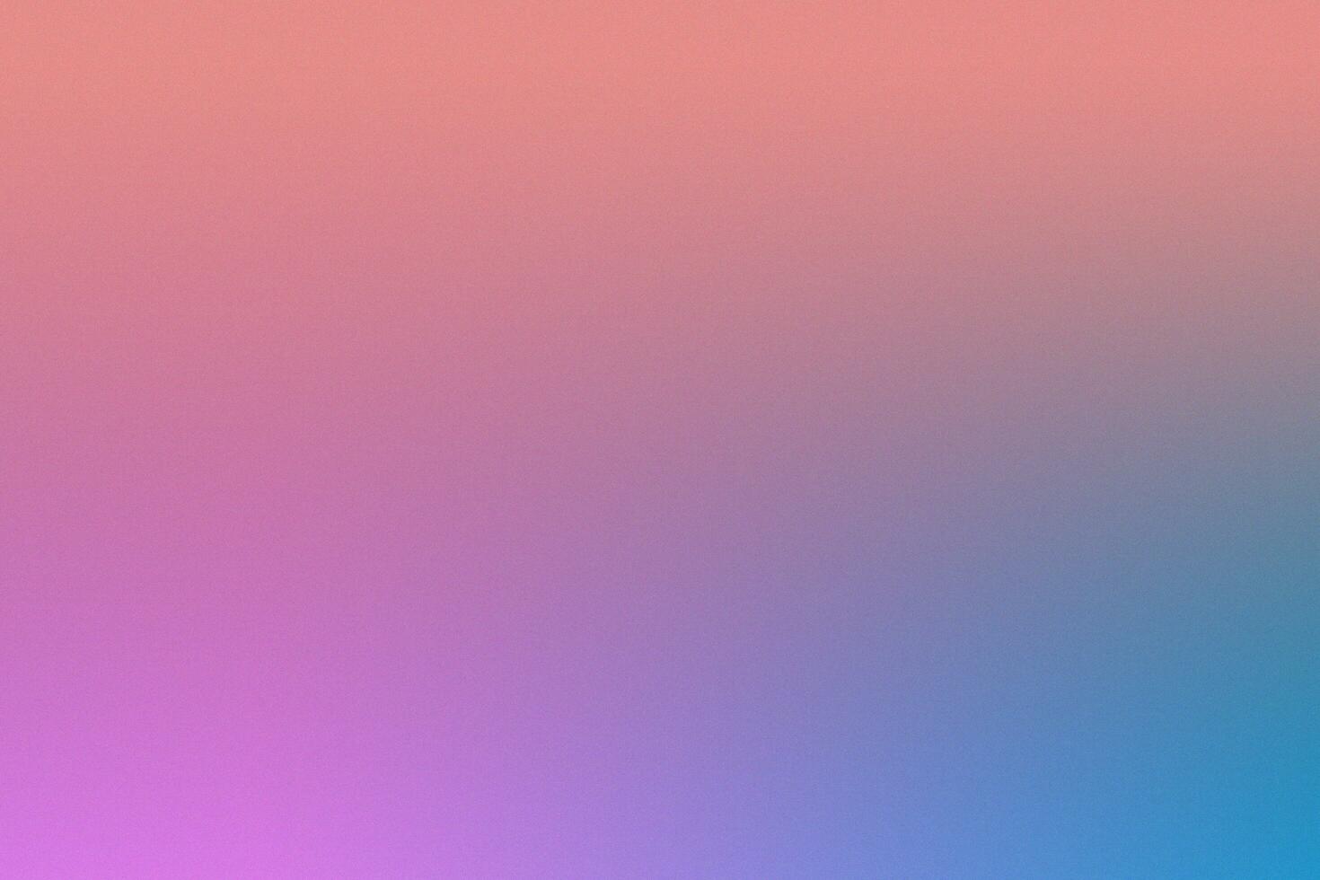 Abstract pink, blue and purple gradient background with grainy texture photo