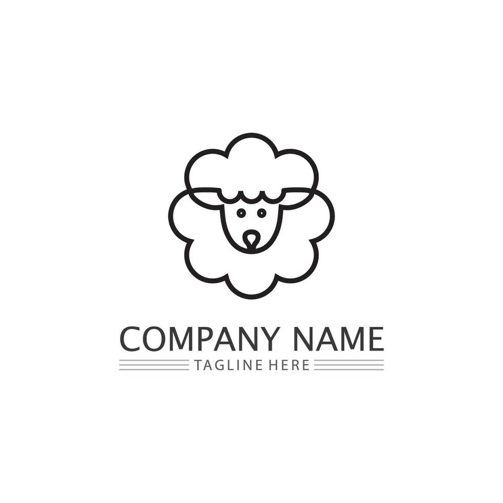 Sheep vector icon
