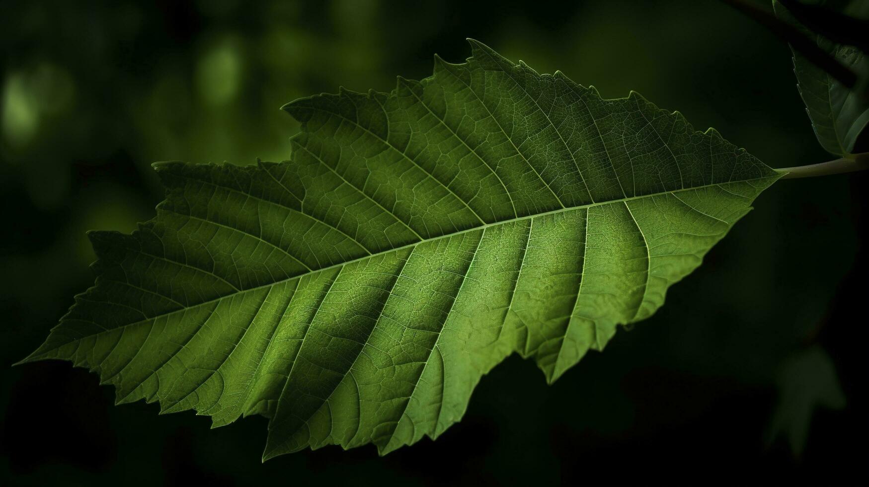 Earth Day and World Environment Day, Spring, Beautiful Natural fresh green leaf, relaxation nature concept, generate ai photo