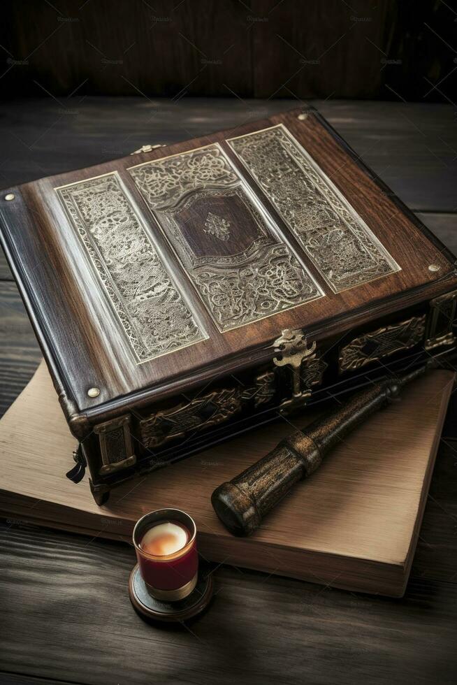 bible,women reading from the holy bible, generate ai photo
