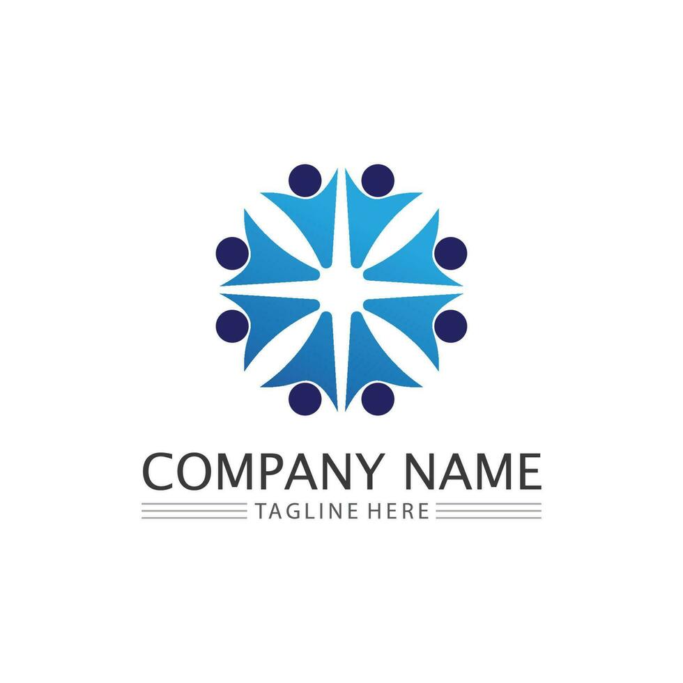 People Icon work group Vector