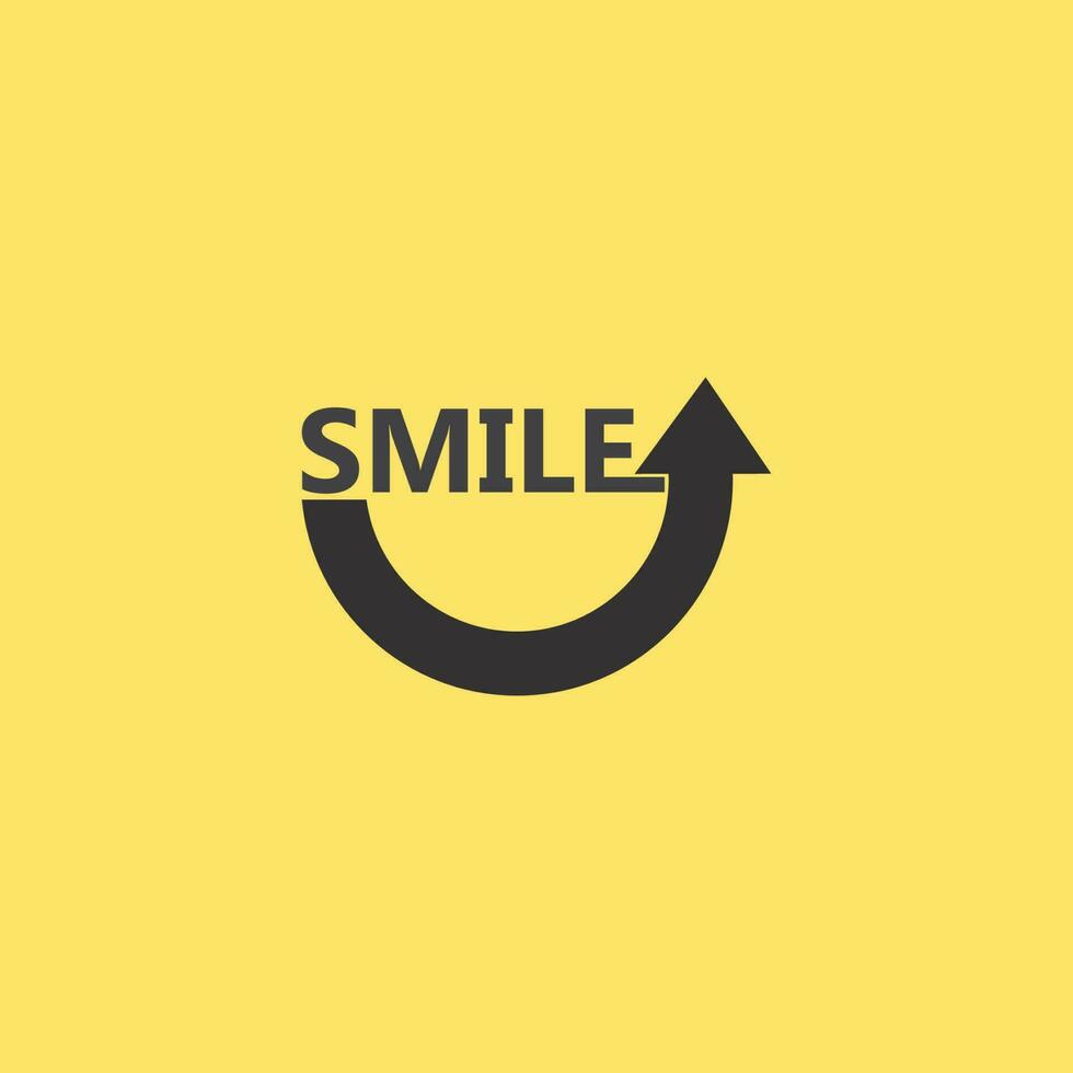 icono de sonrisa, sonrisa, diseño de logotipo vectorial, emoticonos felices, diseño divertido y felicidad de emoji vectorial vector