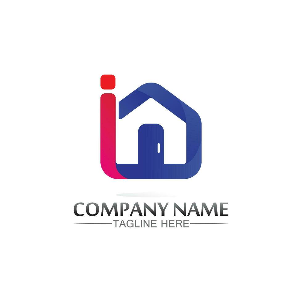 Building home logo, house logo, architecture, icon, residence and city, town, design and window, estate, business logo, vector home