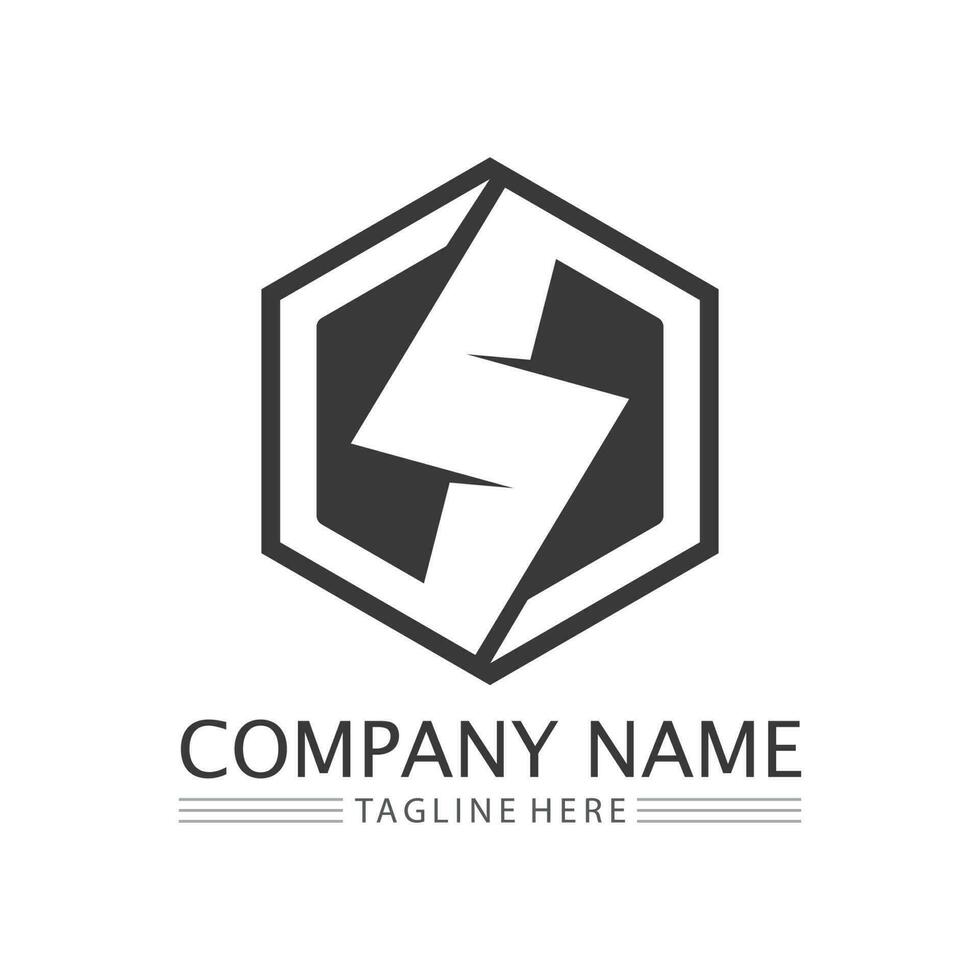 Flash Electric Logo Vector icon illustration design template. Bolt Energy Icon.electric logo flash vector bolt