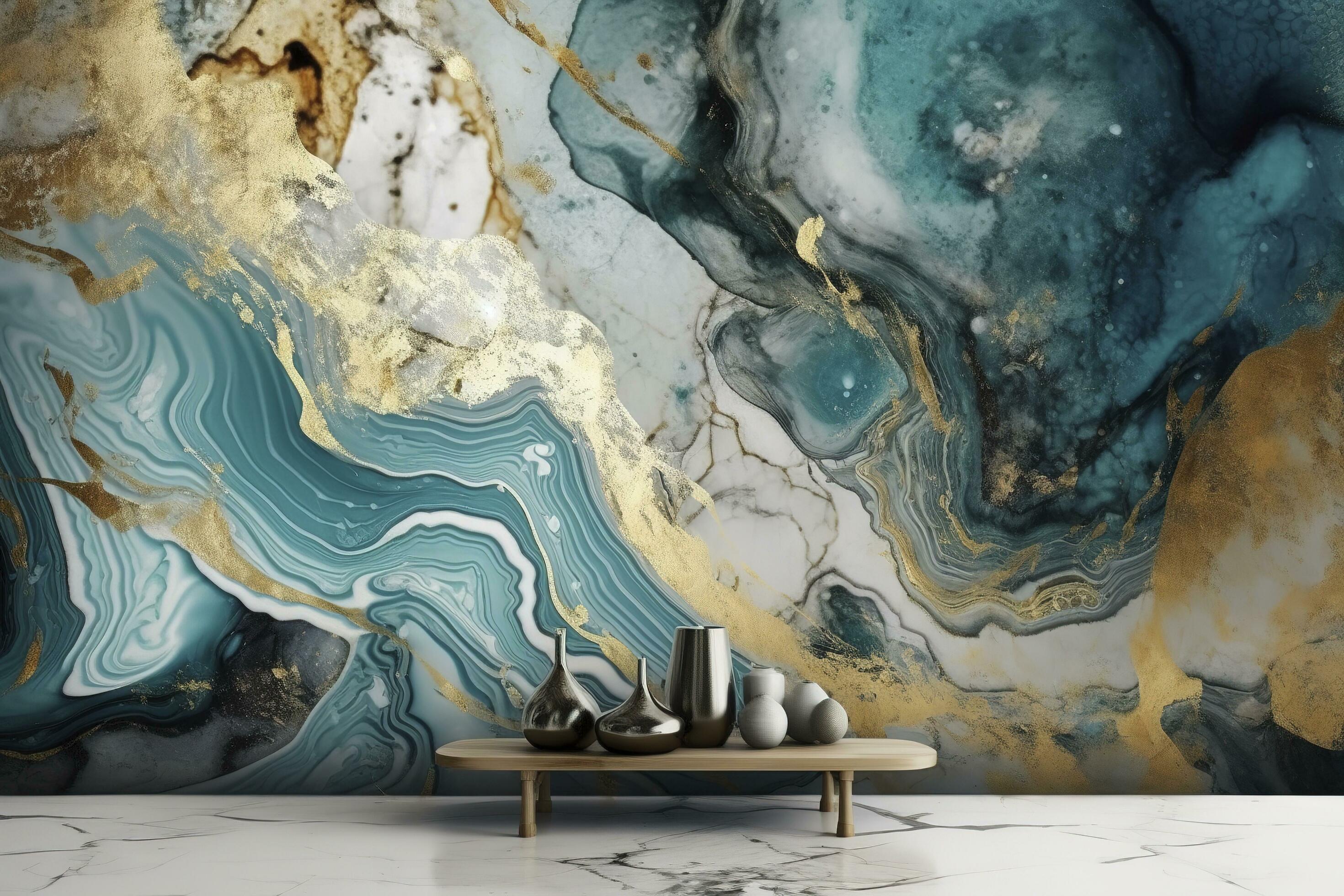 Marble Wallpapers, Self Adhesive Wallpaper, Kitchen Cabinets Counterto –  Yahan Sab Behtar Hai!