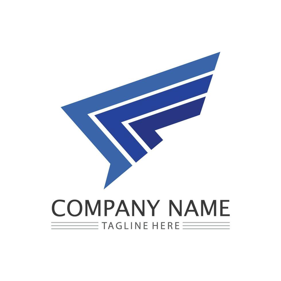 Business icon and logo design vector graphic