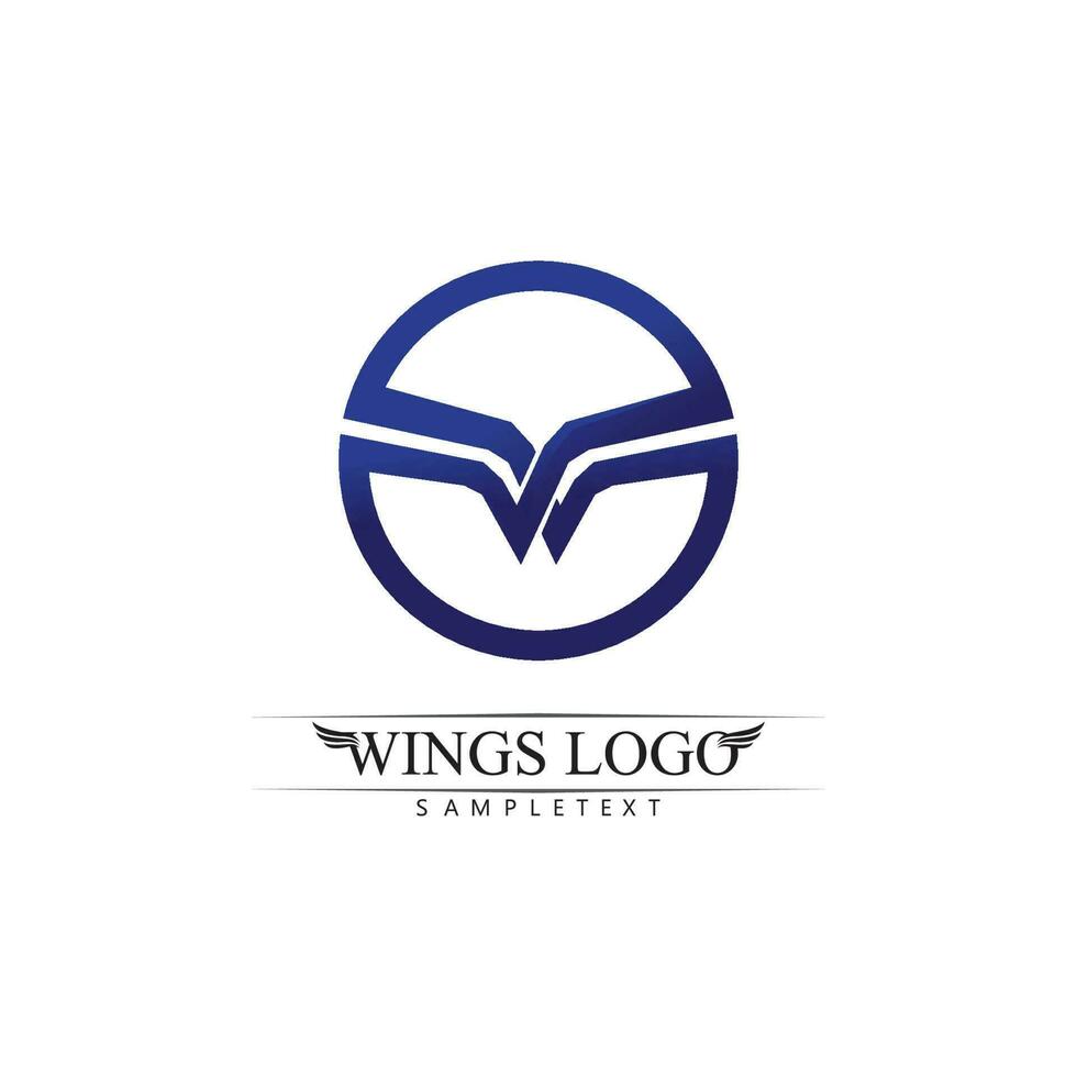 Falcon Logo Template vector