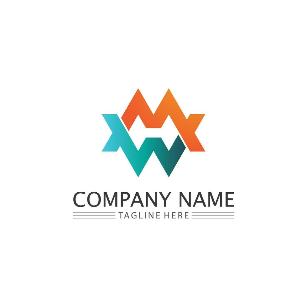 Business logo design Concept image vector Graphic illustration