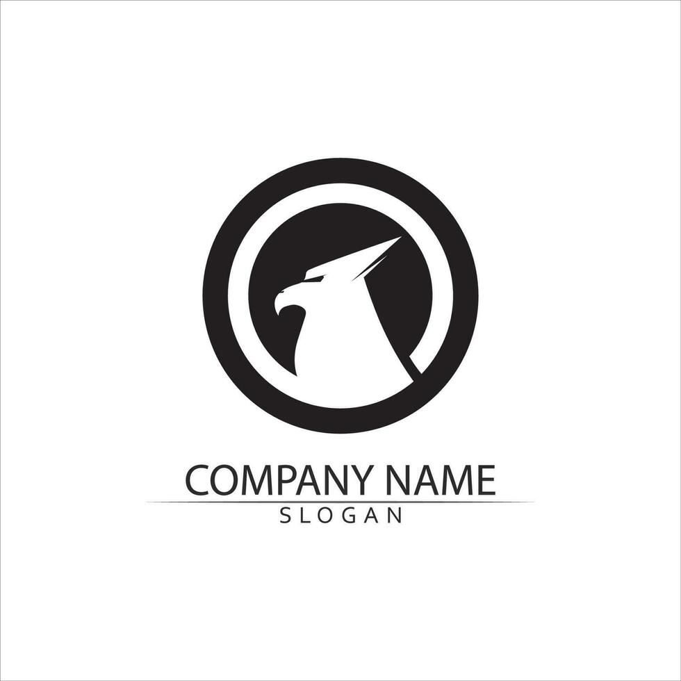 Falcon Logo Template vector