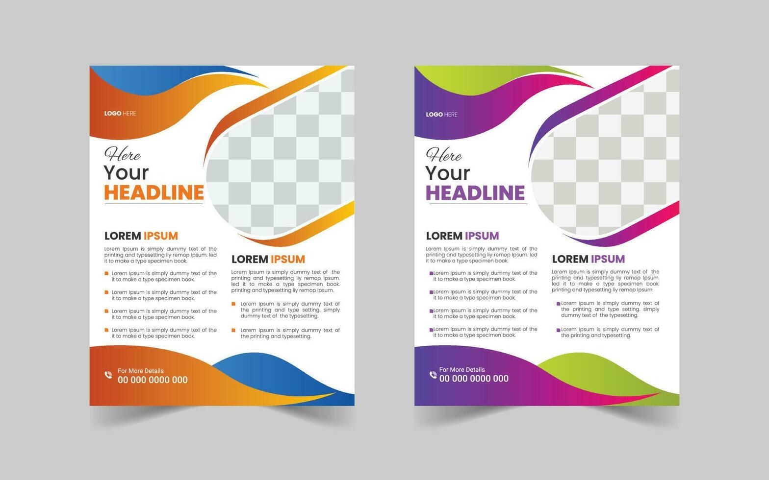 The Best Corporate Flyer ochure, magazine cover template. Modern green leaf, environment design.  Business brochure flyer design layout template with background, vector eps10. Nature flyer.