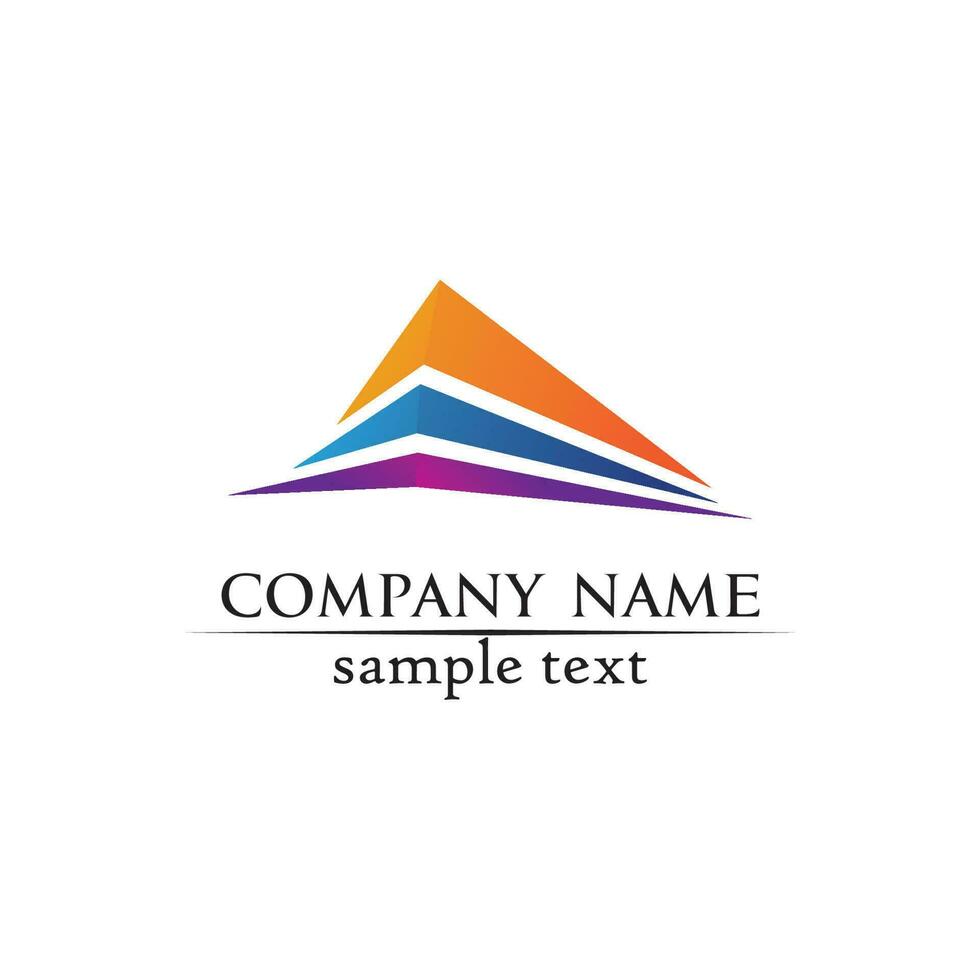 Business Finance professional logo template vector icon