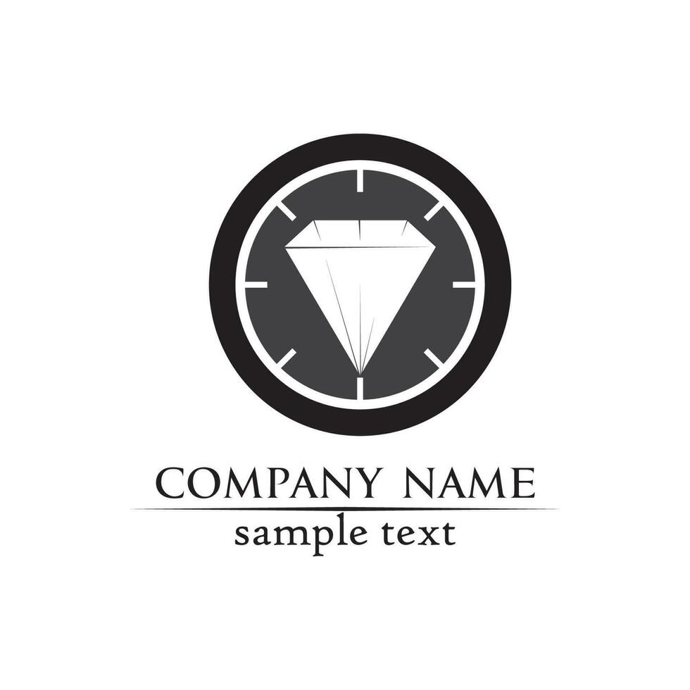 Diamond and Jewel design vector Logo Template symbol