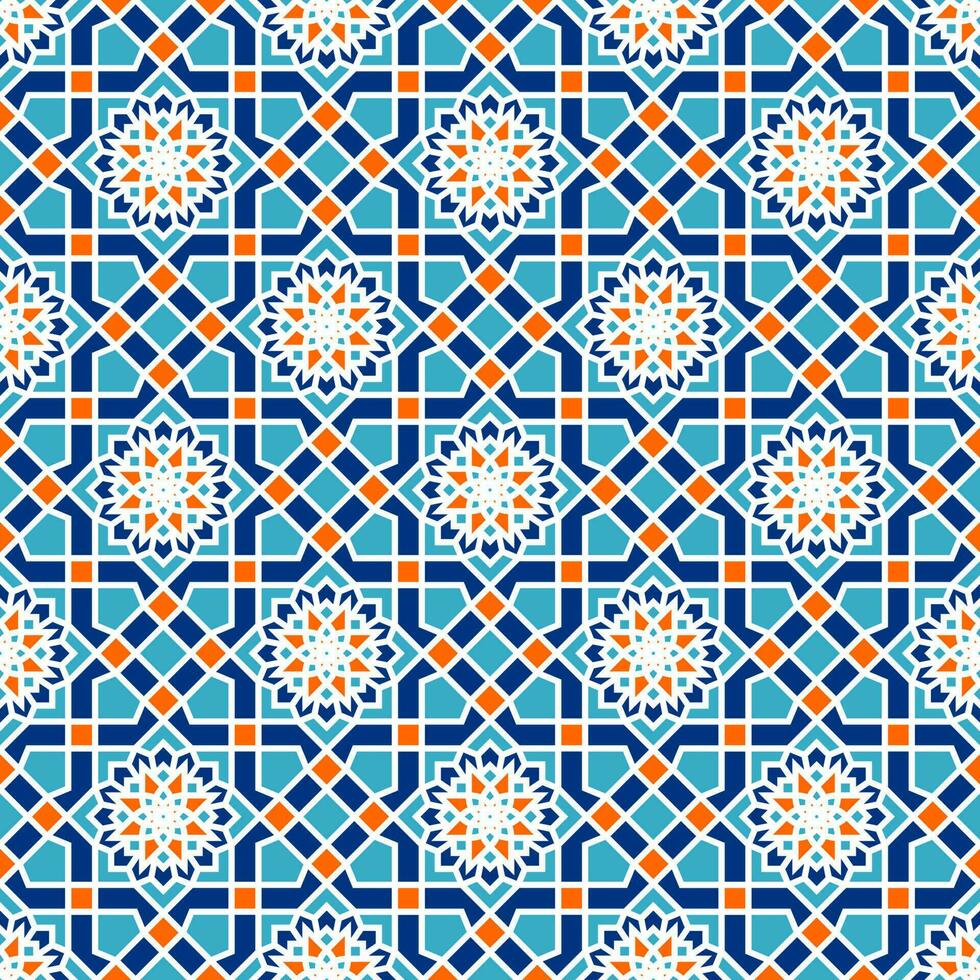 Mandala Art Pattern Design for Islamic Theme vector