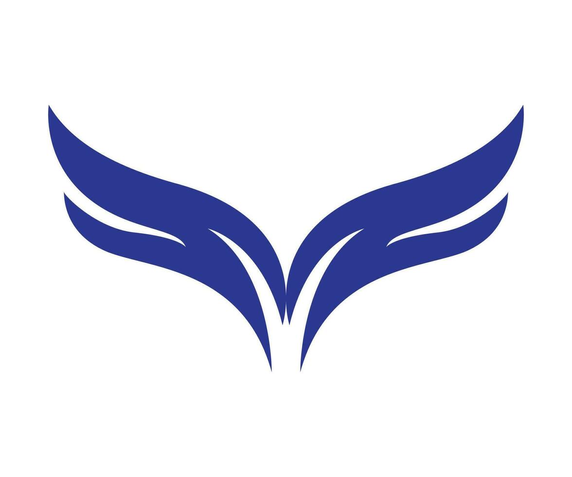 wing logo design vector template