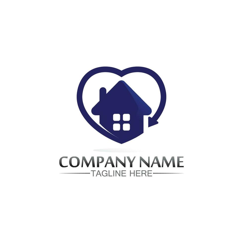 Building home logo, house logo, architecture, icon, residence and city, town, design and window, estate, business logo, vector home