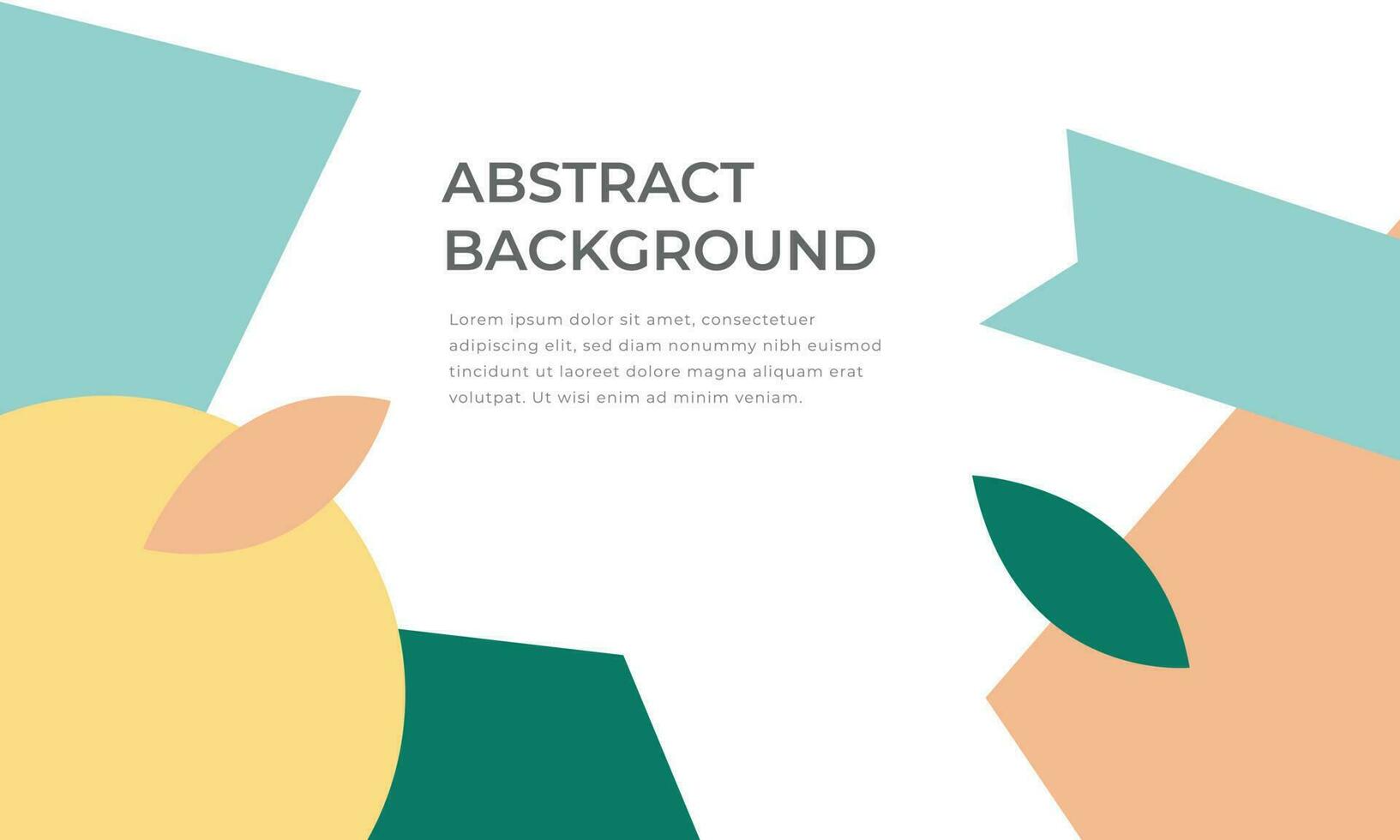 Vector modern geometric background