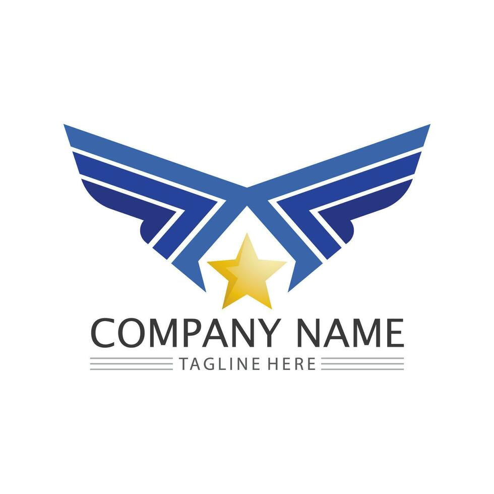 Business icon and logo design vector graphic