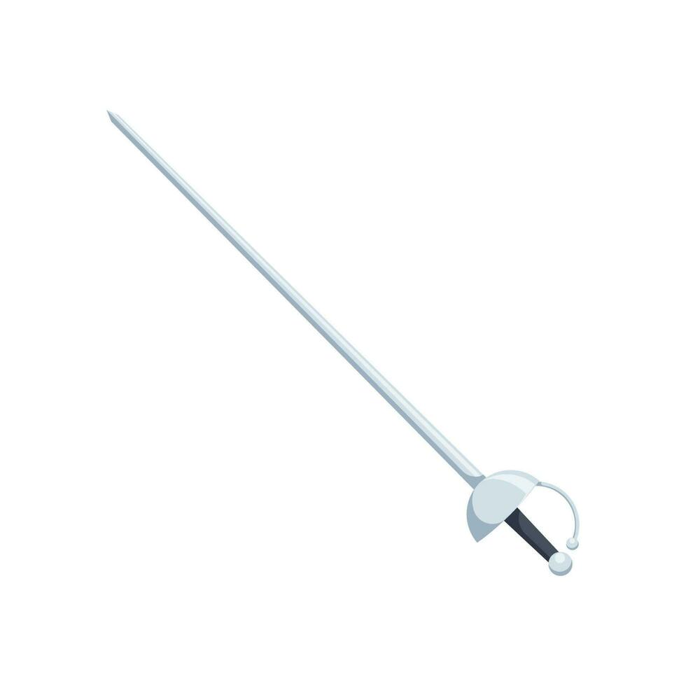 fencing sword vector