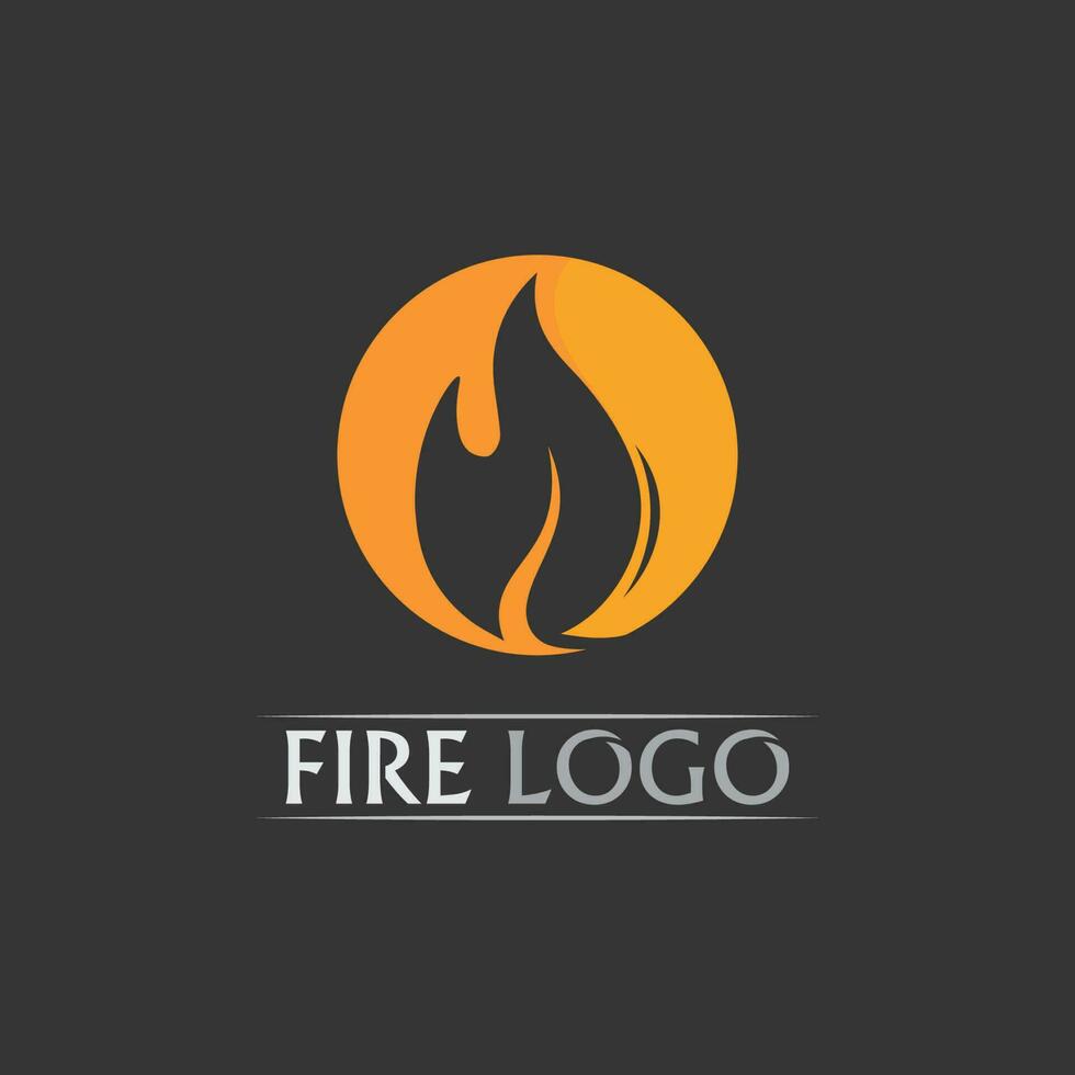 fire logo and icon, hot flaming element Vector flame illustration design energy, warm, warning, cooking sign, logo, icon, light, power heat