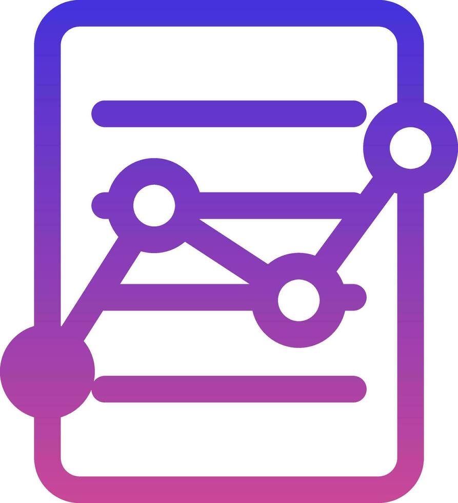 Document status paper icon in flat style. vector