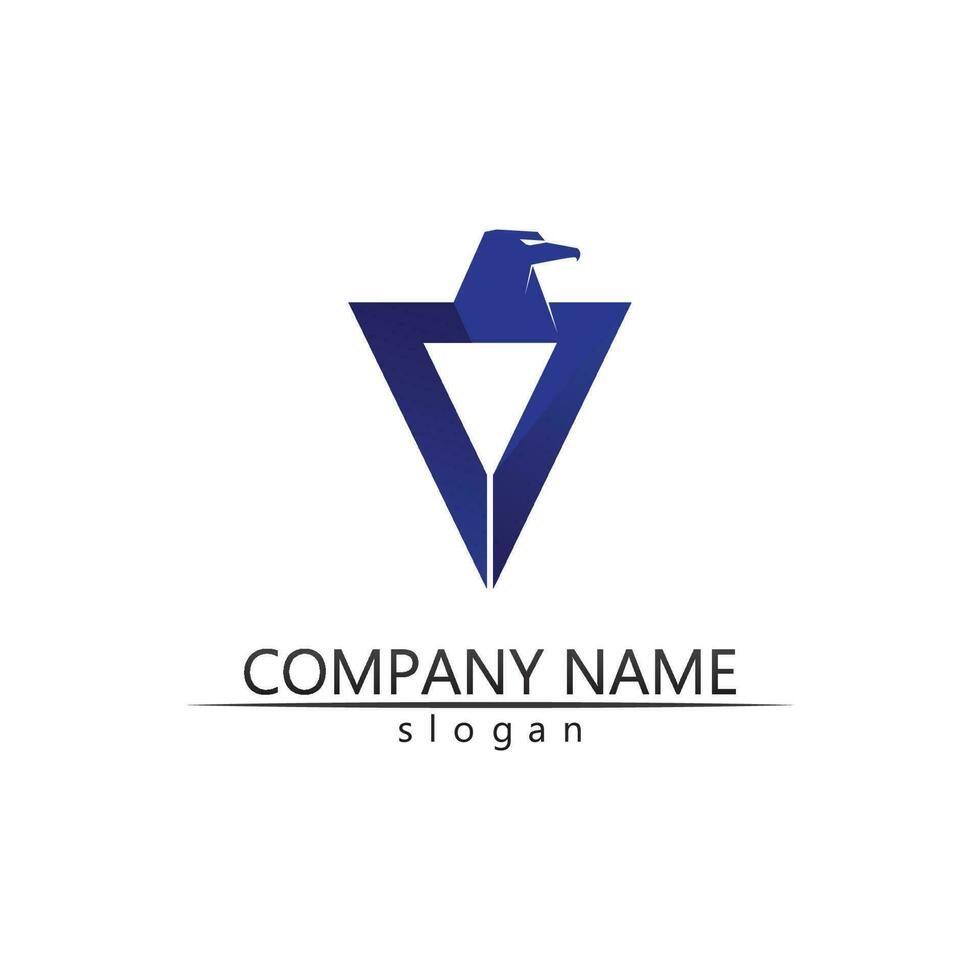 Black wing logo symbol for a professional designer vector