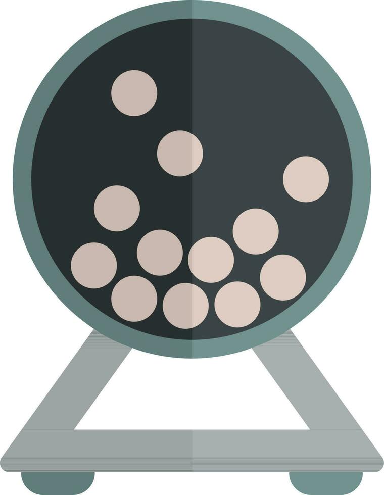 Bingo, Lottery, Lotto, Game Icon. vector