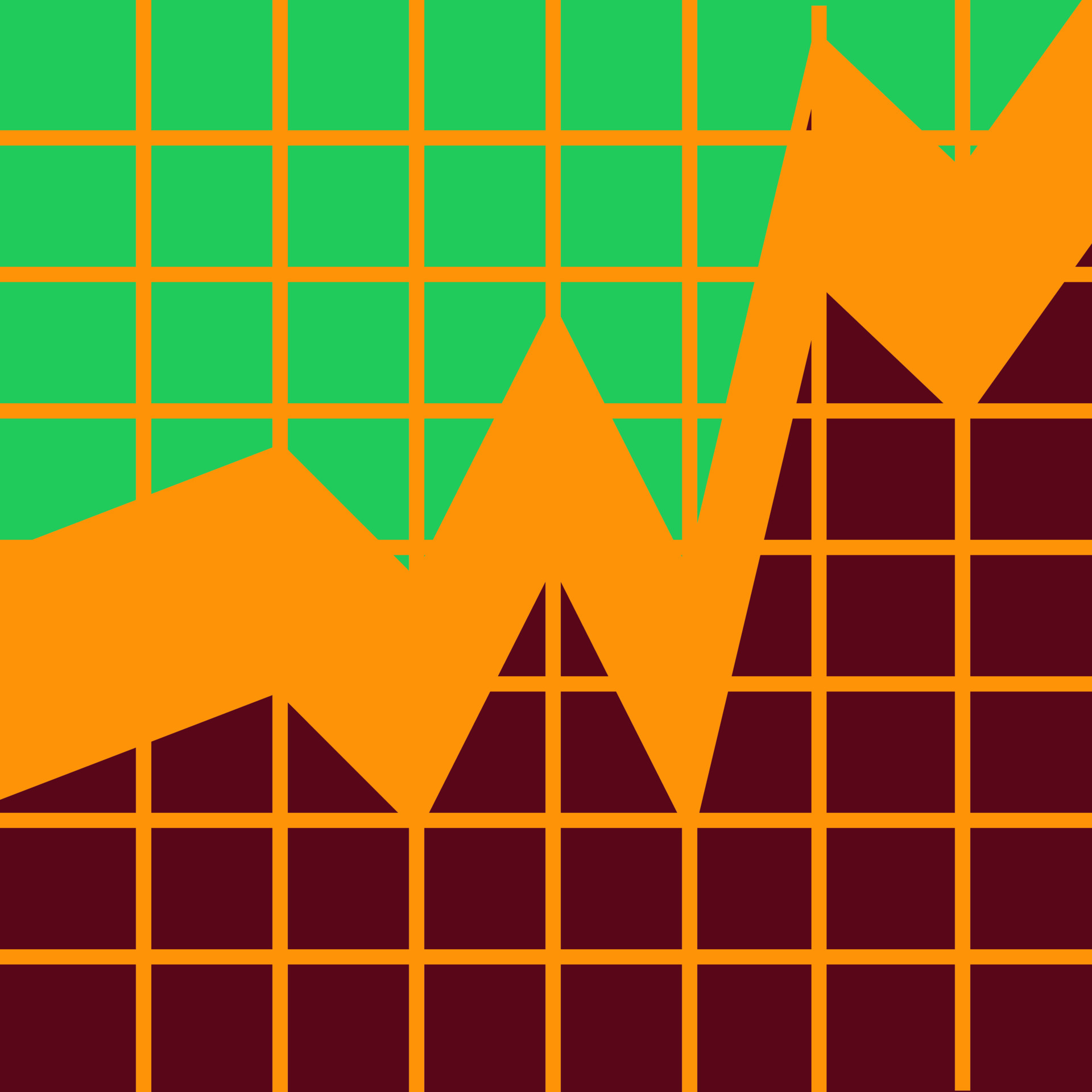 Colorful Statistics Wave Graph Chart icon in Flat Style. 24363922 ...