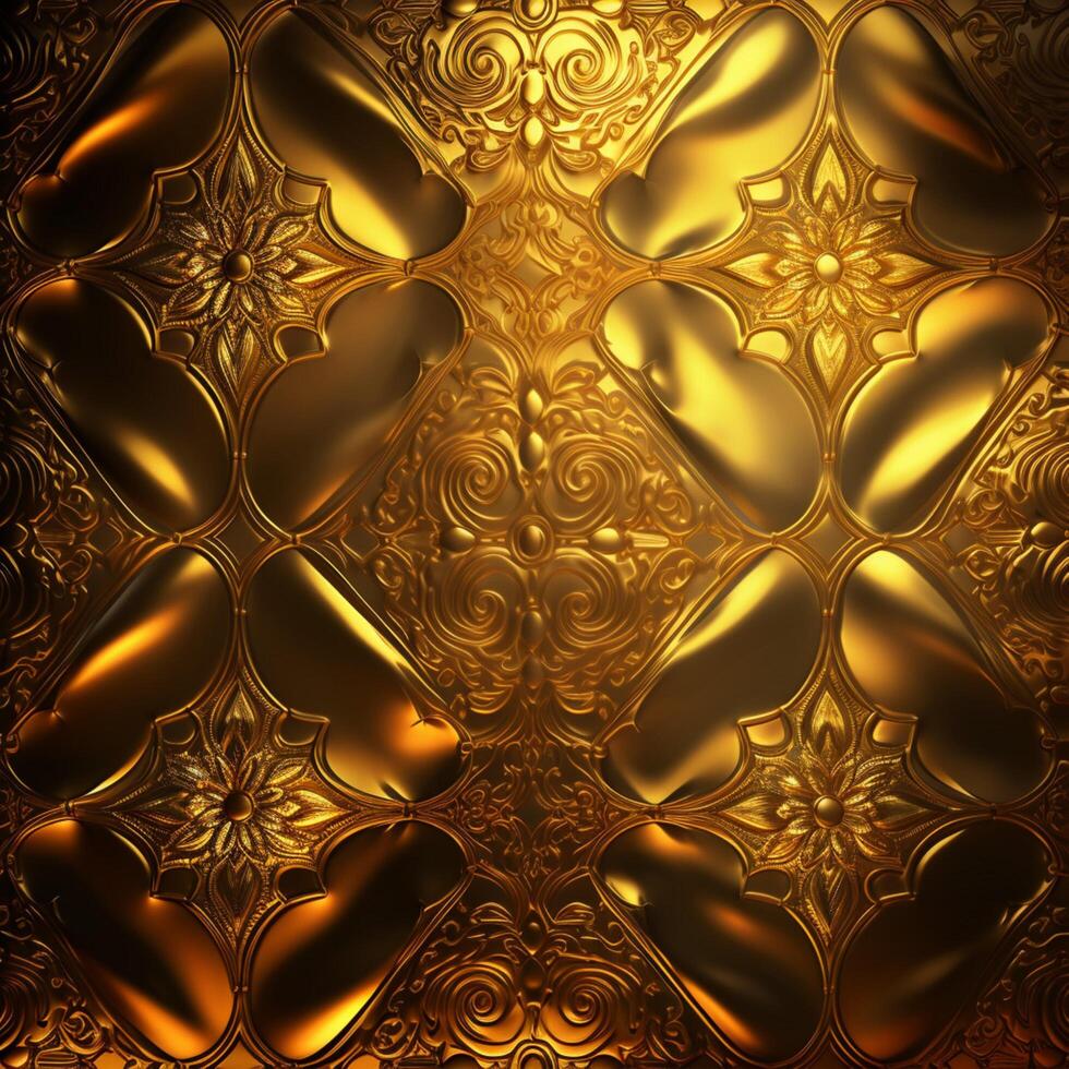 Shiny gold background photo