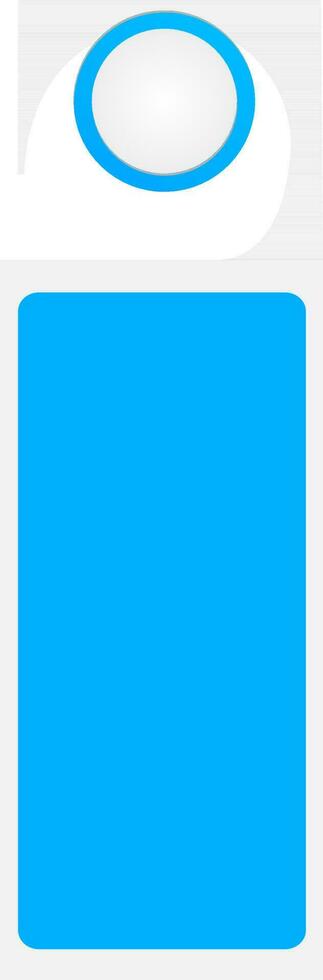 Flat infographic element for Business. vector