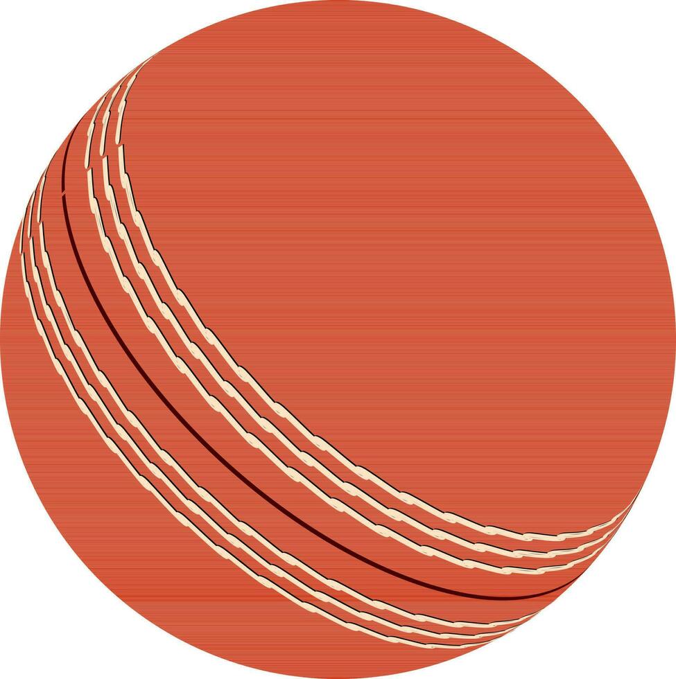 plano ilustración de un Grillo pelota. vector