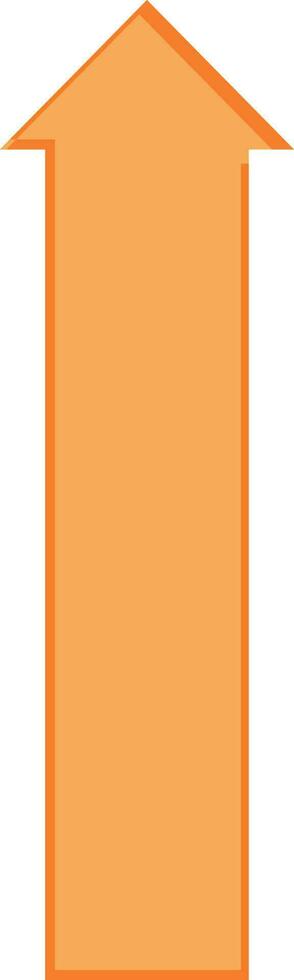 Up side arrow infographic for Business. vector