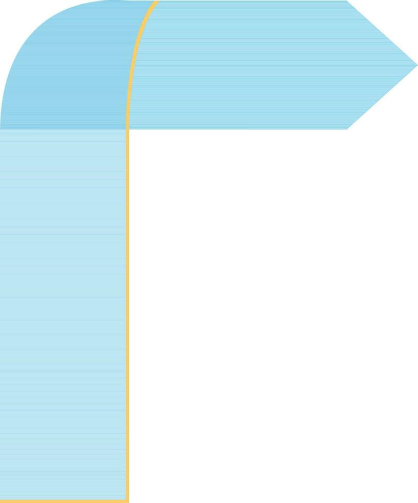 Arrow business infographic element. vector