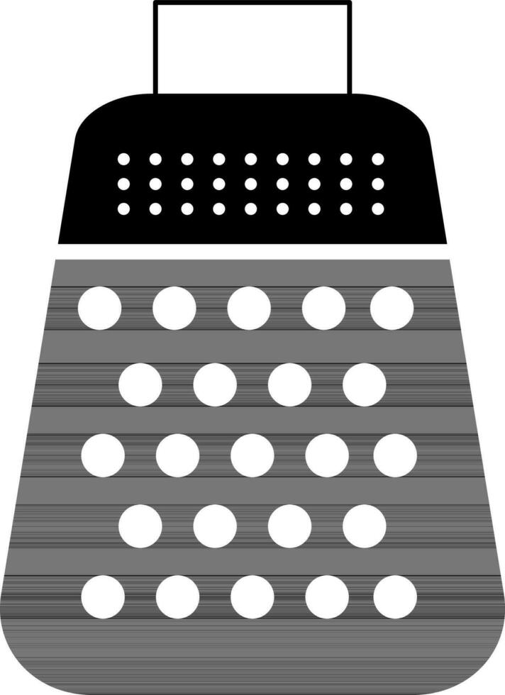 Vector sign and symbol of a grater.