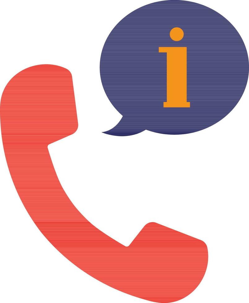 Talking by phone with speech bubble. vector