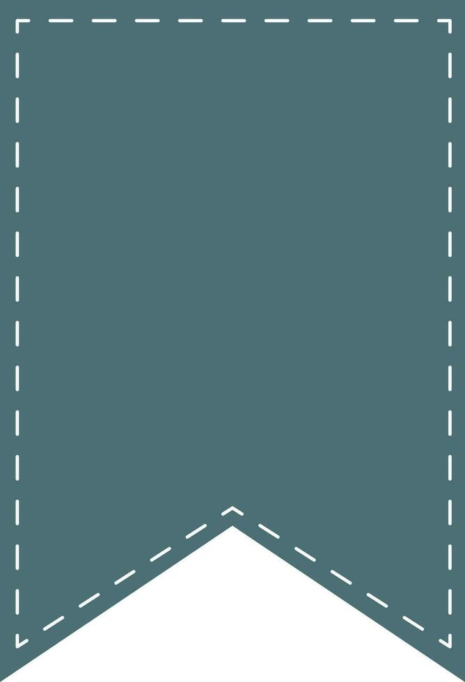 Flat illustration of ribbon. vector
