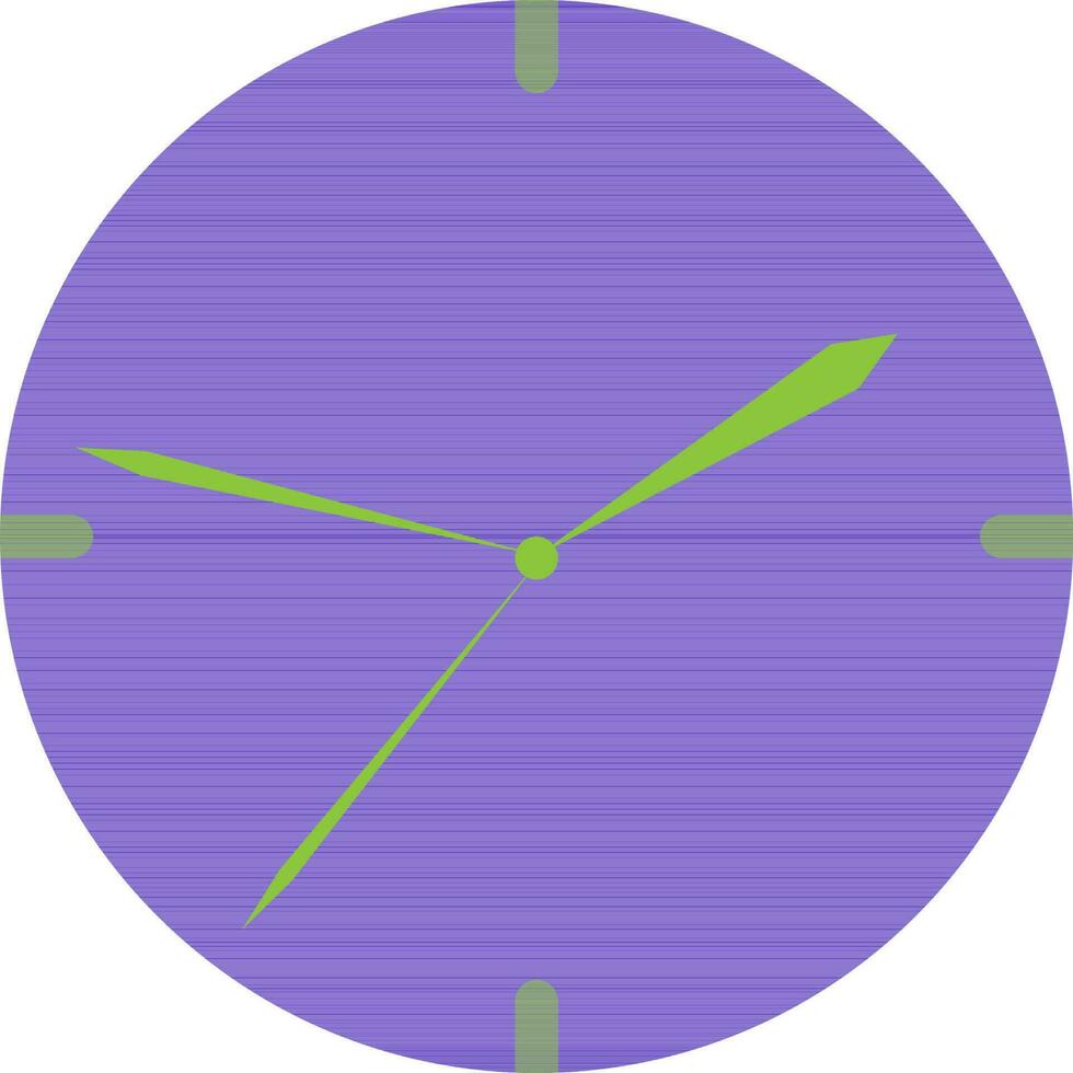 Blue and green watch. vector