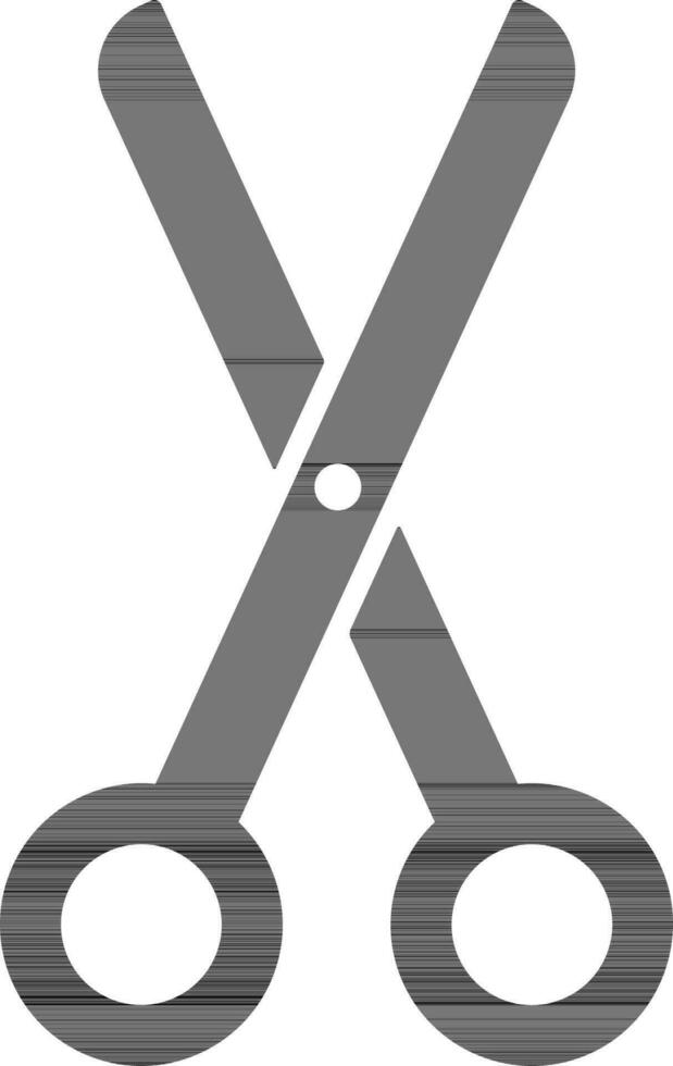 Scissors sign or symbol. vector
