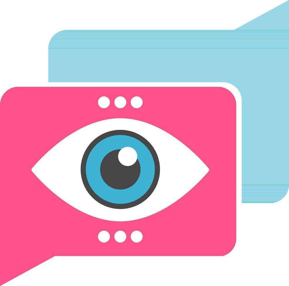 View Message icon in blue and pink color. 24368493 Vector Art at Vecteezy