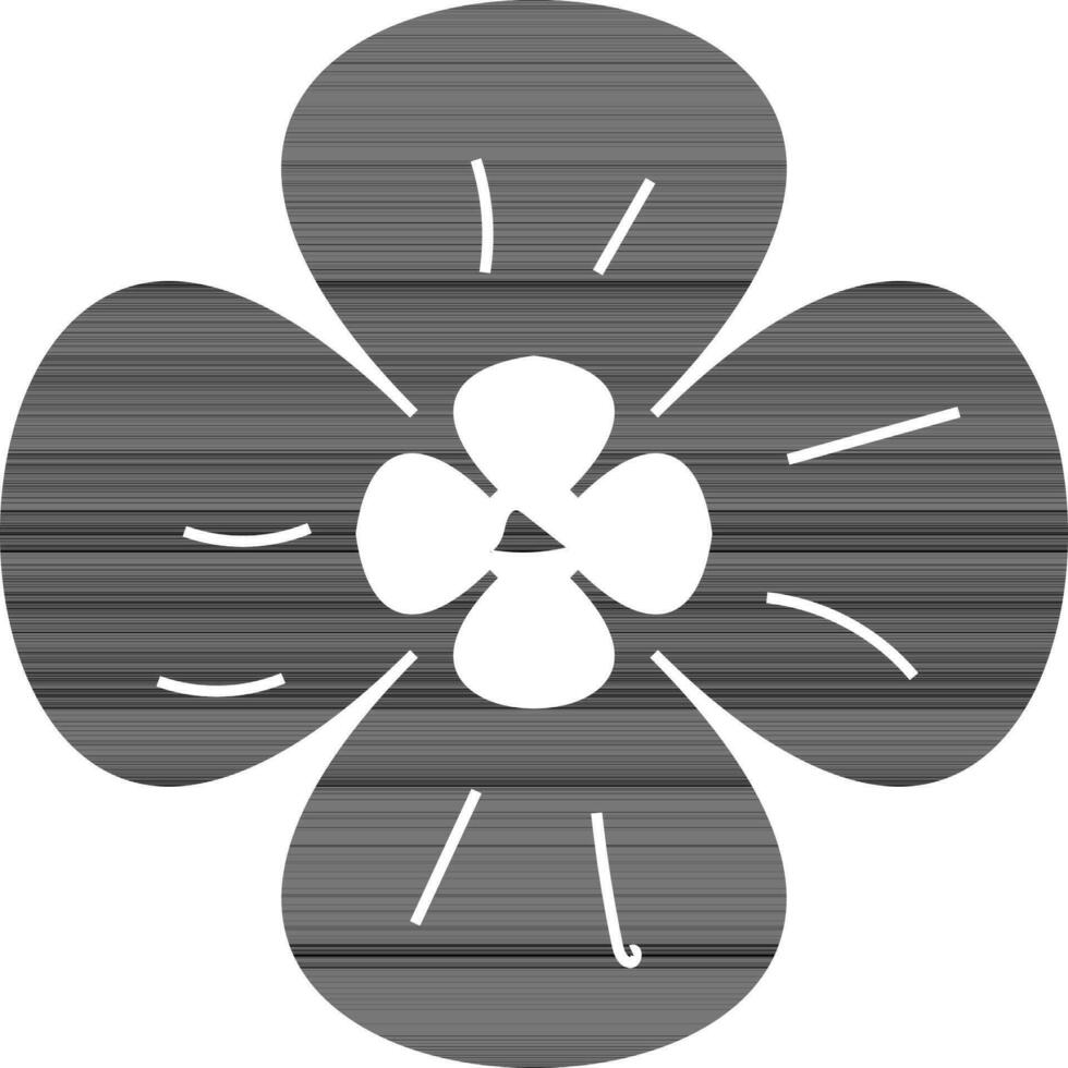 Vector illustration of beautiful flower.