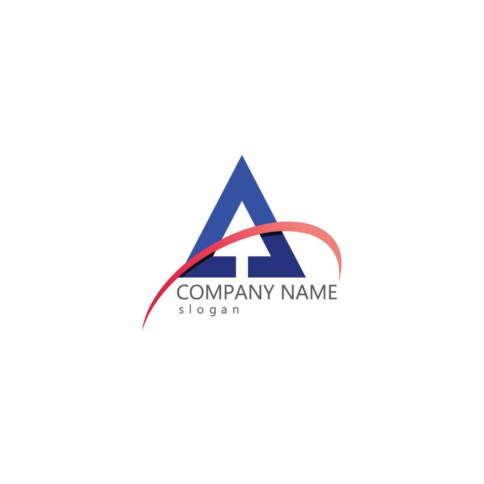 A Letter Logo Template vector