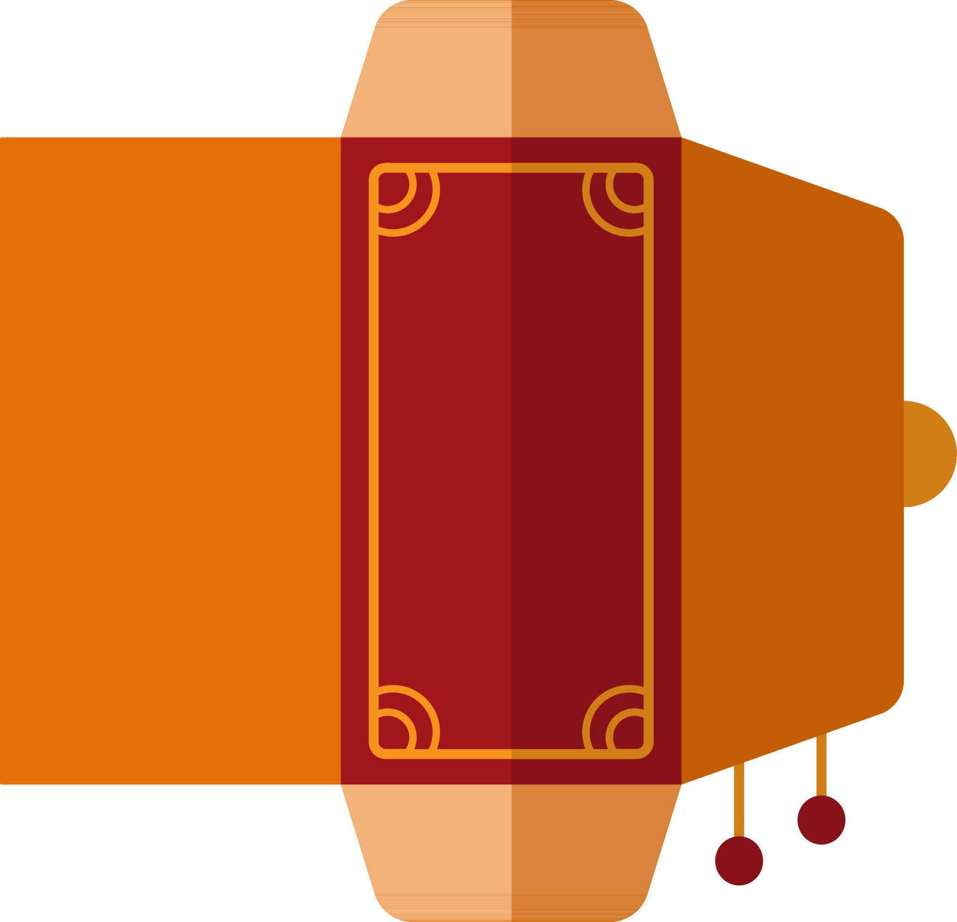 Red and orange envelope in flat style. 24371155 Vector Art at Vecteezy