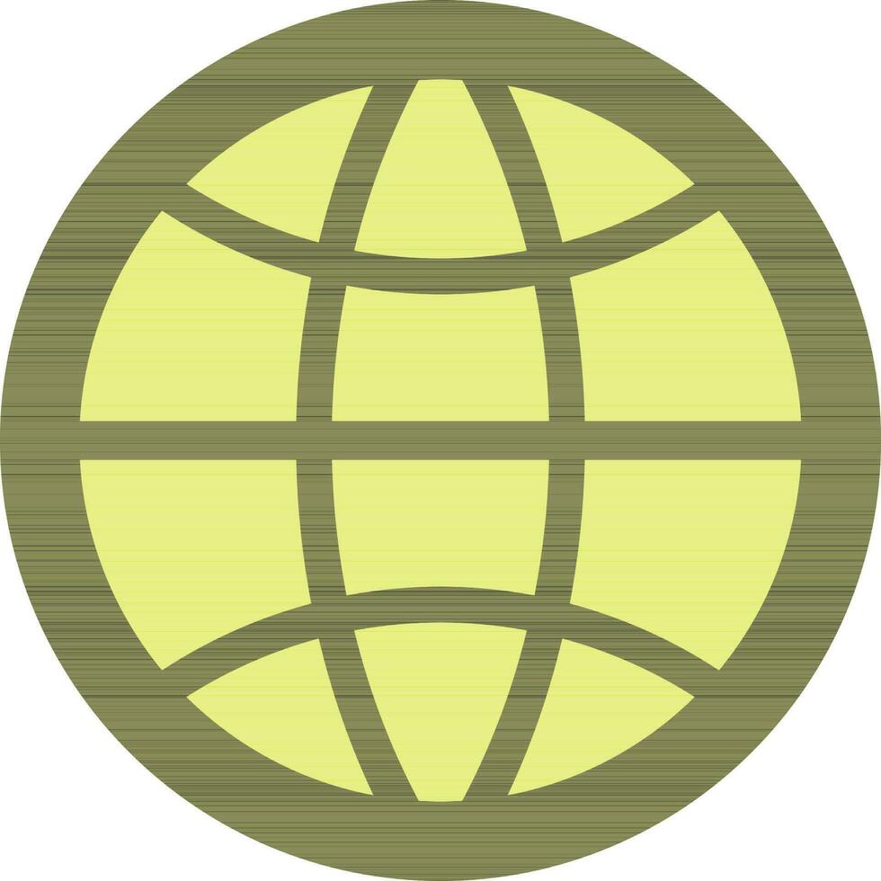 Black and green internet. vector