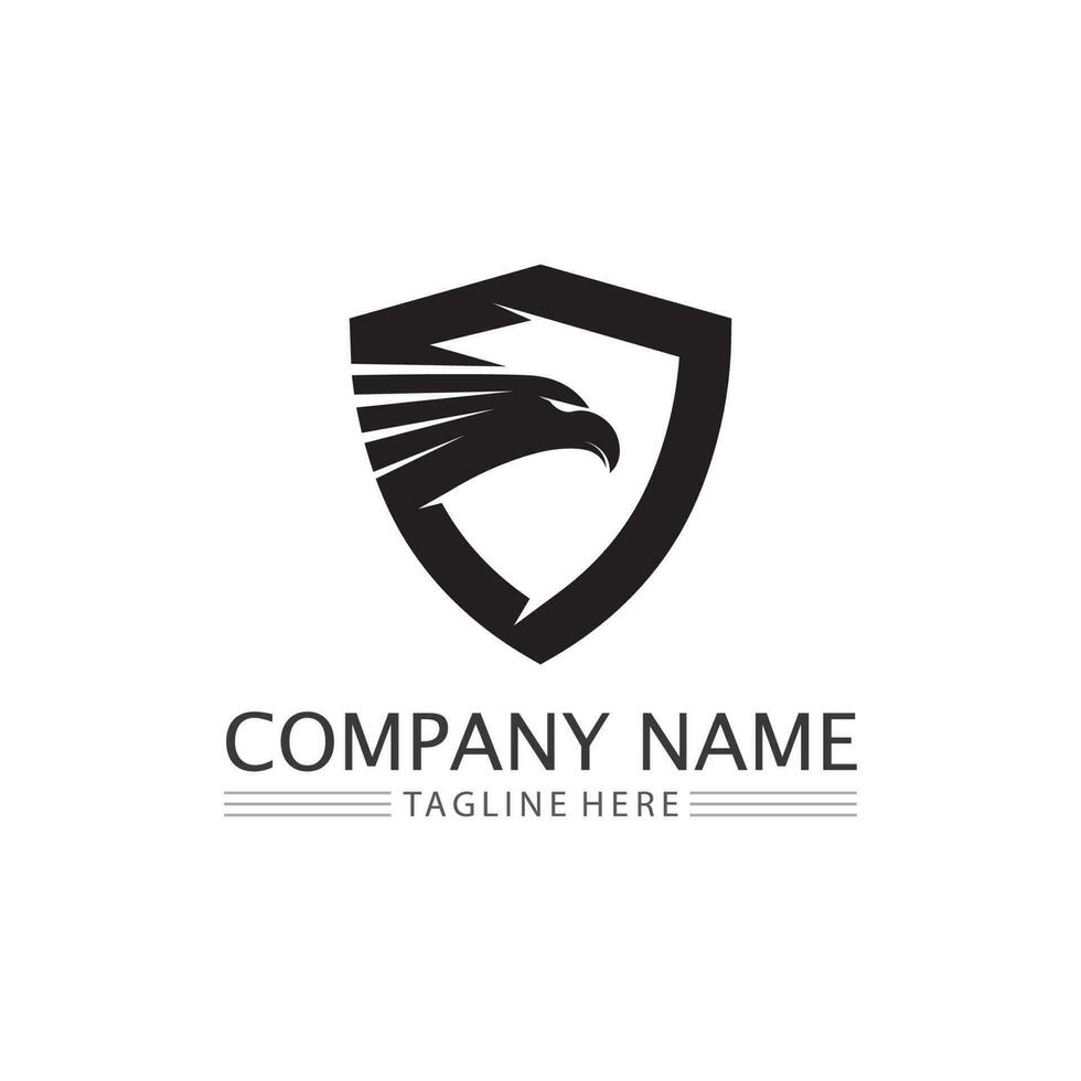 Falcon Logo Template vector