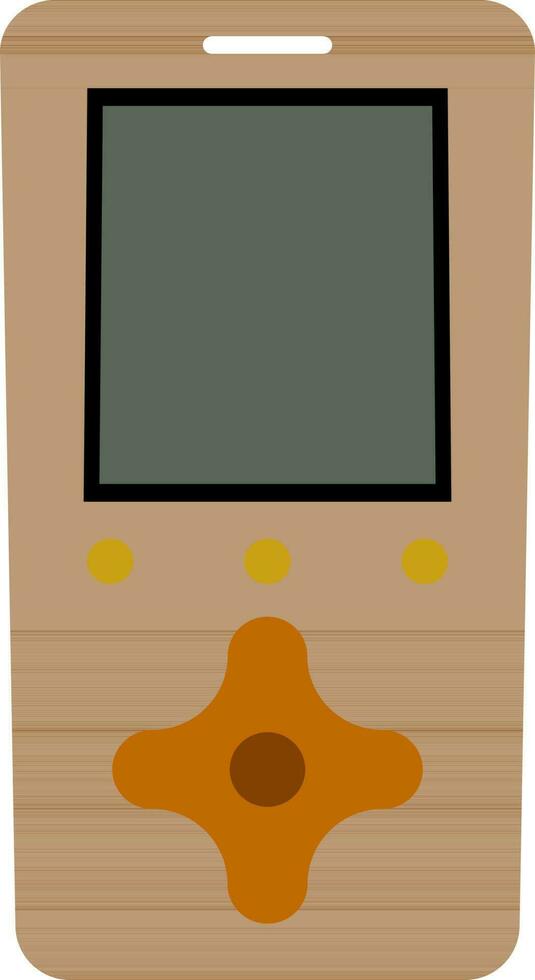 Game controller in flat style. vector